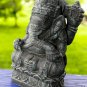 Ganesh Garden Statue Elephant Remover Obstacles Cast Lava stone Bali Yard art