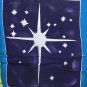 Celestial Sun Moon Star Planet Prayer Flag wall hanging String Bali Batik art