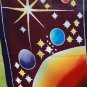 Celestial Sun Moon Star Planet Prayer Flag wall hanging String Bali Batik art