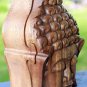Buddha Secret Puzzle Box Trinket Stash Hand Carved Wood Bali Art