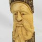 Tree Spirit Wizard Mask wall sculpture Handmade Wood carving Bali art 12"