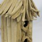 Driftwood Birdhouse Townhouse Handmade Rustic Wood Garden Decor Yard Art