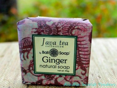 Bali Soap Bar Ginger Handmade cold process Natural coconut oil vegan