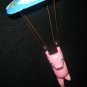 Parachuting Pig Mobile Skydiving Animal carved wood Balinese folk art