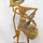 Old Wayang Panji Shadow Puppet Sculpture Teak Wood Wall Art Java Indonesian 26"
