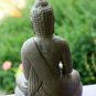 Lotus Pose Buddha Garden Statue Dhyana Mudra Cast lava stone Bali Yard  Art