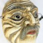 Balinese Drama Mask Pensive Man Topeng Hand Carved wood Vintage Bali ART