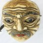 Balinese Drama Mask Pensive Man Topeng Hand Carved wood Vintage Bali ART