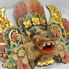 Balinese Barong Pig Mask Topeng Hand Carved Wood Bali Wall Art Indonesian