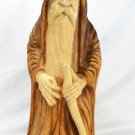Wizard Sorcerer Magician sculpture hand carved wood Statue