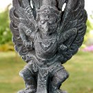 Garuda Eagle Garden Statue hand cast lava stone Balinese Yard art