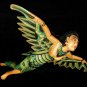 Flying Dewi Sri Mobile Goddess Demon Chaser Crib Guardian Bali Folk Art 12"