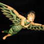 Flying Dewi Sri Mobile Goddess Demon Chaser Crib Guardian Bali Folk Art 12"