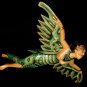 Flying Dewi Sri Mobile Goddess Demon Chaser Crib Guardian Bali Folk Art 12"