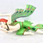 Balinese Winged Dewi Sri Mobile Spiritchaser Goddess carved wood Bali Art Green
