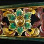Sea Turtle architectural Panel wall art sculpture Carved Wood Balinese carving