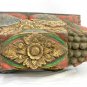 Balinese Singa Lion Statue Temple Offering BOX Polychrome Carved Wood Bali Art