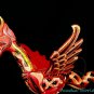 Flying Naga Dragon Mobile Cradle Guardian Hand Carved wood Balinese Art 16" Red