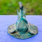 Bronze Ganesha Elephant Wall Hook lost wax Cast Verdigris Balinese Art