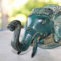 Bronze Ganesha Elephant Wall Hook lost wax Cast Verdigris Balinese Art