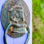 Ganesh Lord of Success Door Knocker Handle Pull Cast Verdigris Bronze Bali Art