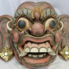 Balinese Ogoh Ogoh Mask Raksasa Demon Nyepi Bali Polychrome Carved Wood Folk Art