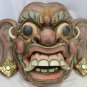Balinese Ogoh Ogoh Mask Raksasa Demon Nyepi Bali Polychrome Carved Wood Folk Art