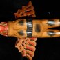Flying Elephant mobile demon chaser Bali carved wood Balinese folk Art 12"