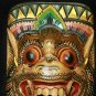 Balinese Demon Mask Hanuman Monkey Topeng Bali Wall Art hand carved painted wood