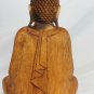 Meditating Buddha Dhyana Mudra Statue Sculpture wood carving Balinese Art 17"