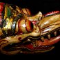 Balinese Garuda Eagle Mask Topeng Carved wood Bali Wall Art Indonesia white
