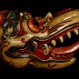 Balinese Garuda Eagle Mask Topeng Carved wood Bali Wall Art Indonesia white