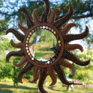 Sunburst SUN Mirror wall art windblown Mosaic Handmade Bali Boho Decor