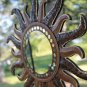 Sunburst SUN Mirror wall art windblown Mosaic Handmade Bali Boho Decor