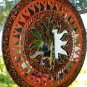SUN Sunburst Mosaic Mirror Handmade Bali Wall hanging Art Boho Decor
