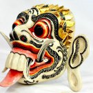 Rangda Demon Queen Mask Kali Durga Goddess Balinese wood carving Wall Art