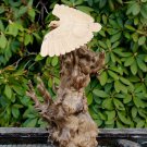 Eagle Wood Carving Bird of Raptor Sculpture Natural Root hand carved Bali Art