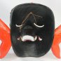 Red Hanuman Mask the Monkey General Balinese Hand Carved Wood Bali wall Art
