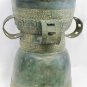 Balinese Rain Drum Bronze side table Lost Wax Garden Decor Handmade Bali art