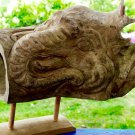 Rustic Ganesha Elephant Sculpture Hollow Tree Wood Carving Bali art OOAK Rustic Ganesha Elephant Sculpture Hollow Tree Wood Carving Bali art OOAK