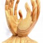 BUDDHA Mudra Blessing HANDS Statue Hand Carved Wood Sculpture Balinese Art