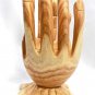 BUDDHA Mudra Blessing HANDS Statue Hand Carved Wood Sculpture Balinese Art