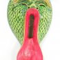 Balinese Snake Tattoo Goddess Mask Wood Carving Bali Wall hanging Decor Art