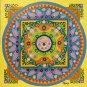 Hamsa Hand Mandala Painting Sacred Geometry handmade Bali Wall Art Hanging