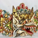 Balinese Garuda mask Eagle God Topeng Hand Carved wood Bali Wall Art Indonesia