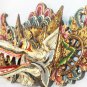 Balinese Garuda mask Eagle God Topeng Hand Carved wood Bali Wall Art Indonesia