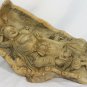 Nirvana Hotei Buddha Sculpture reclining Handmade Balinese Art Wood carving