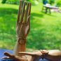 Balinese Buddha Mudra Hands Statue Wood Carving Sculpture Bali Art set 2
