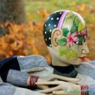 Rainforest Mystic Buddha Decorative poseable Doll Carved painted Balinese Art