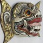 Balinese mask Hanuman The Monkey General carved wood Indonesian Wall art
